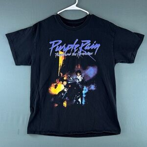 Prince Purple Rain Motorcycle Graphic Tee